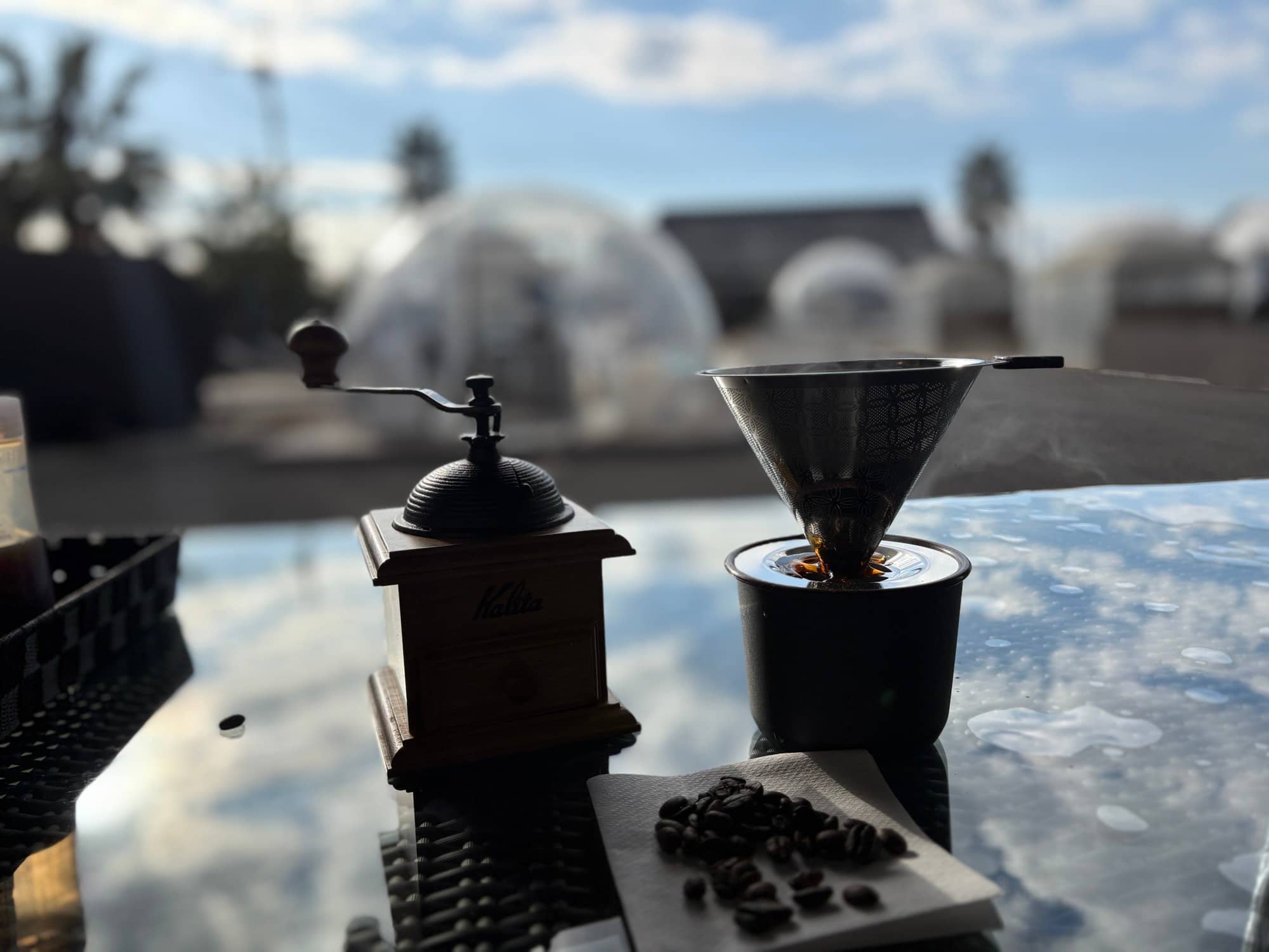 手挽きコーヒー