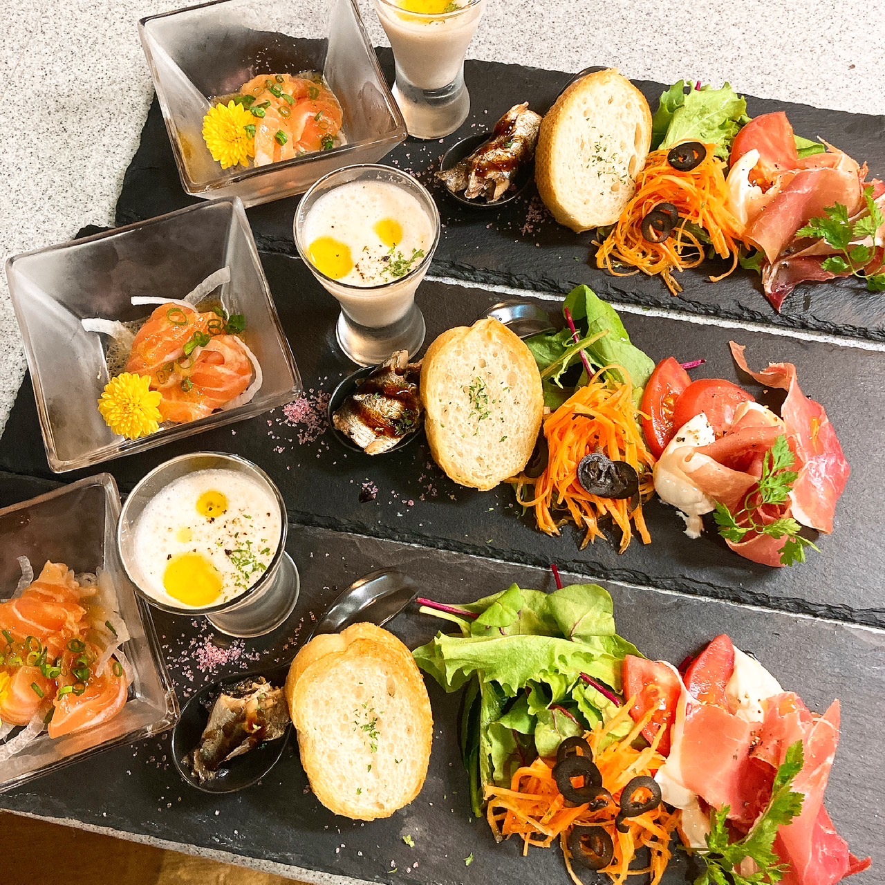 シェフによる特別料理