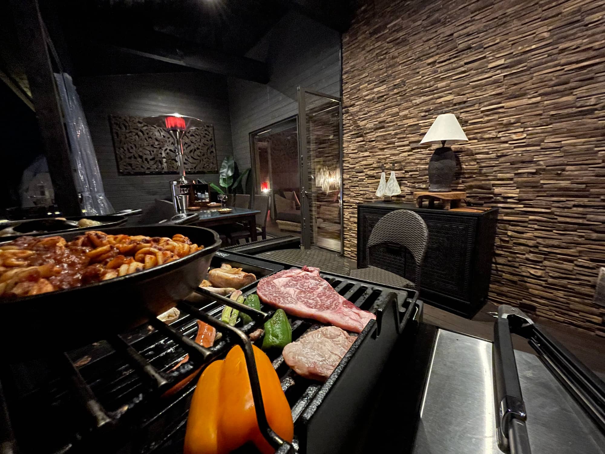 専用BBQスペース