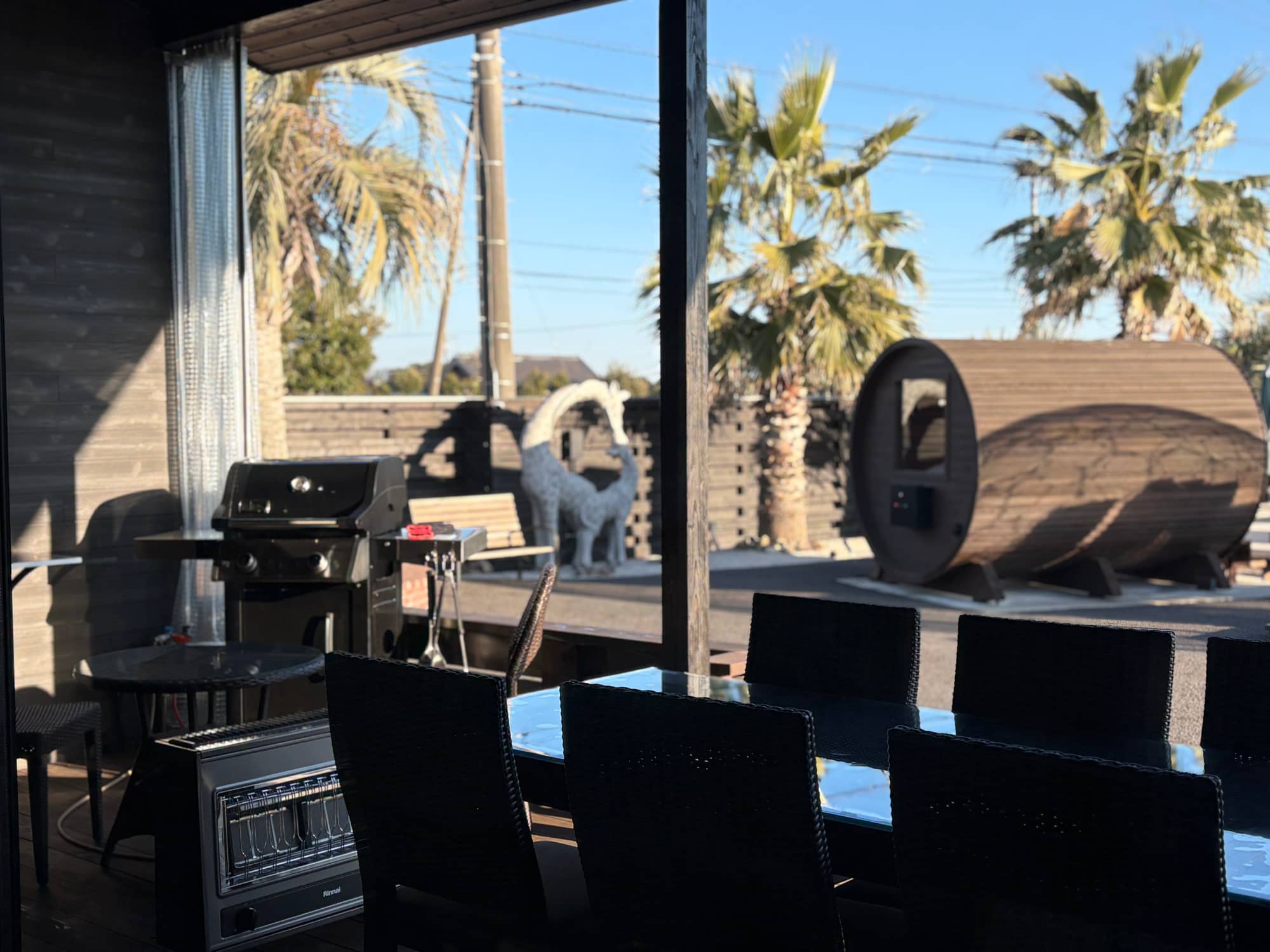 BBQ＆バレルサウナビュー